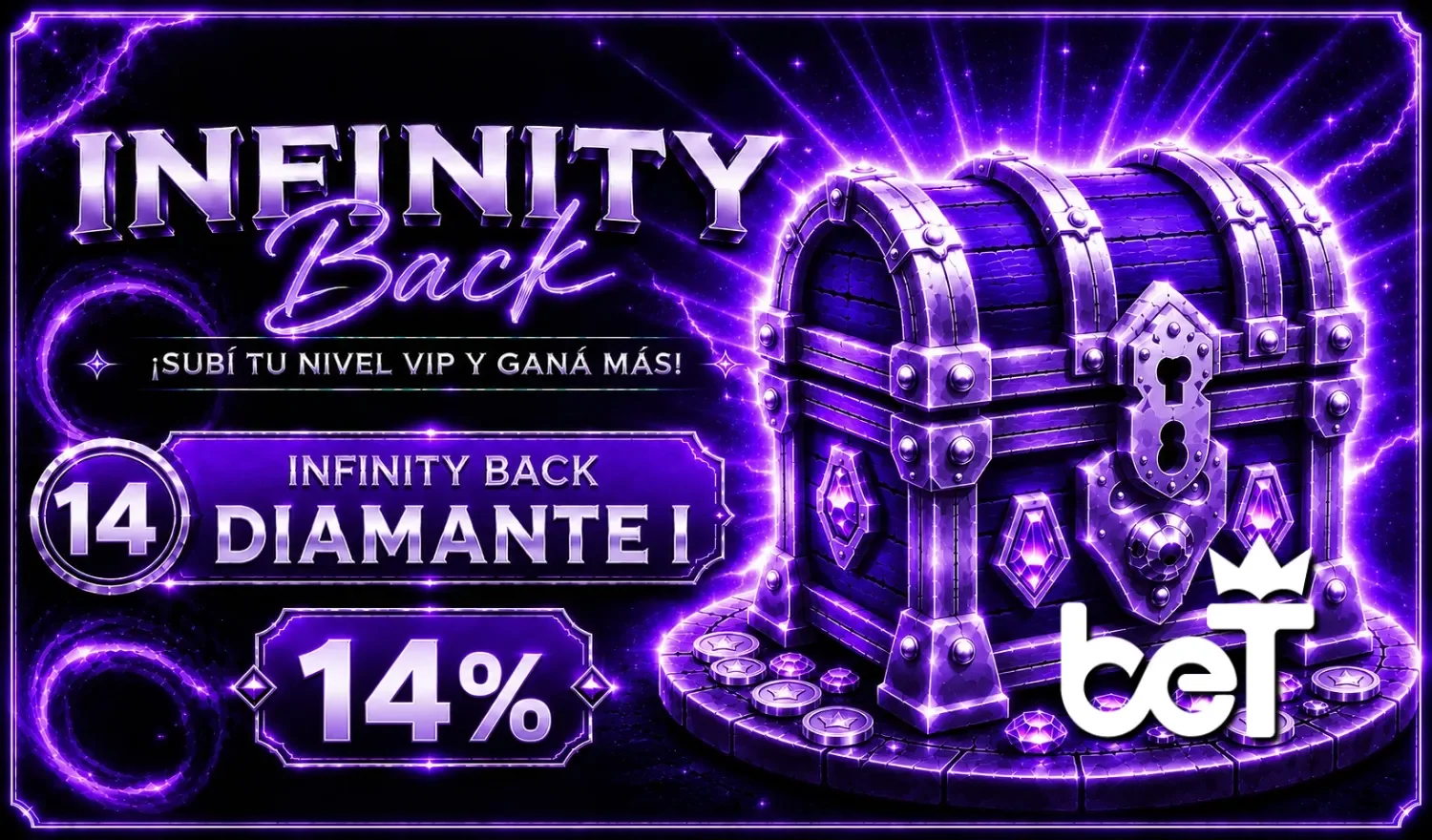 VIP Infinity Back 14% Diamante I