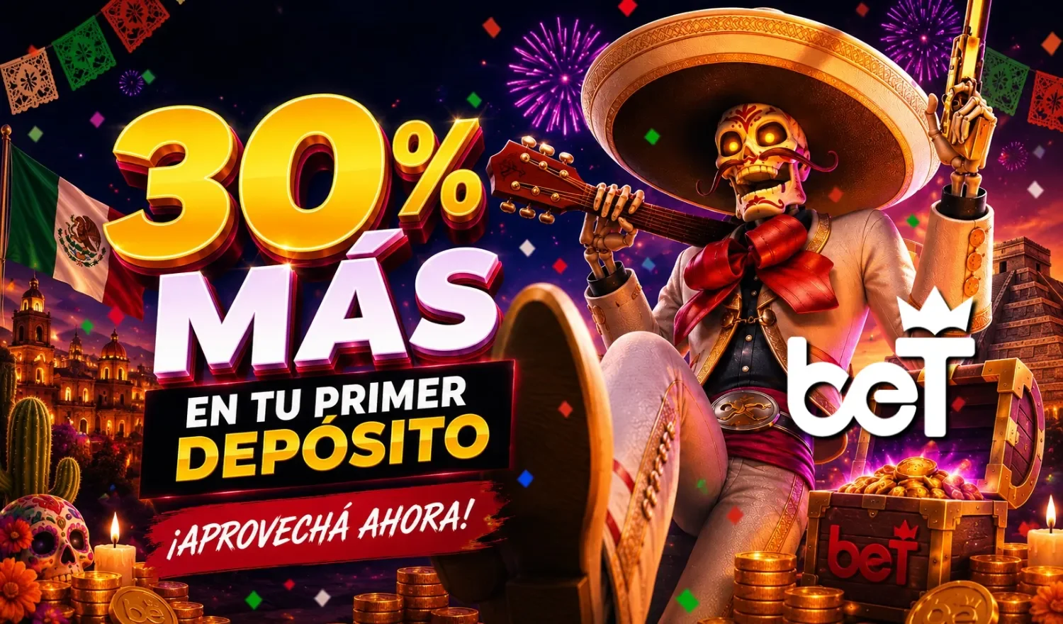 Bono Bienvenida 30%