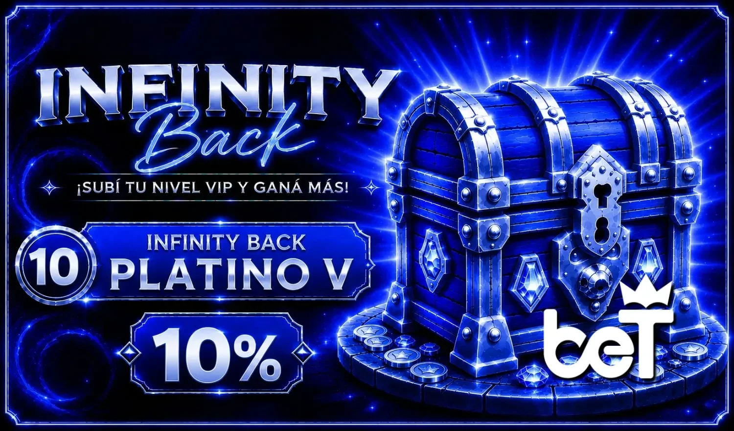 VIP Infinity Back 10% Platino V